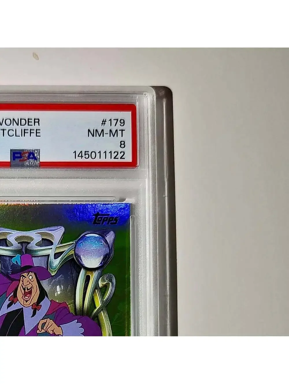 Governor Ratcliffe 2025 Topps Disney Wonder #179 Card Pocahontas PSA 8